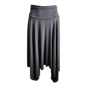Inizio Asymmetrical Black Skirt Size Small Made In Italy Goth Yoga Witchy
